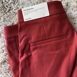 And Taylor The Marina Pants - size 4 red/orange